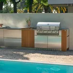 Perché accendere il barbecue in autunno e cosa serve per castagne e zucca (foto Barbecue Aster Cucine Outdoor lineare)