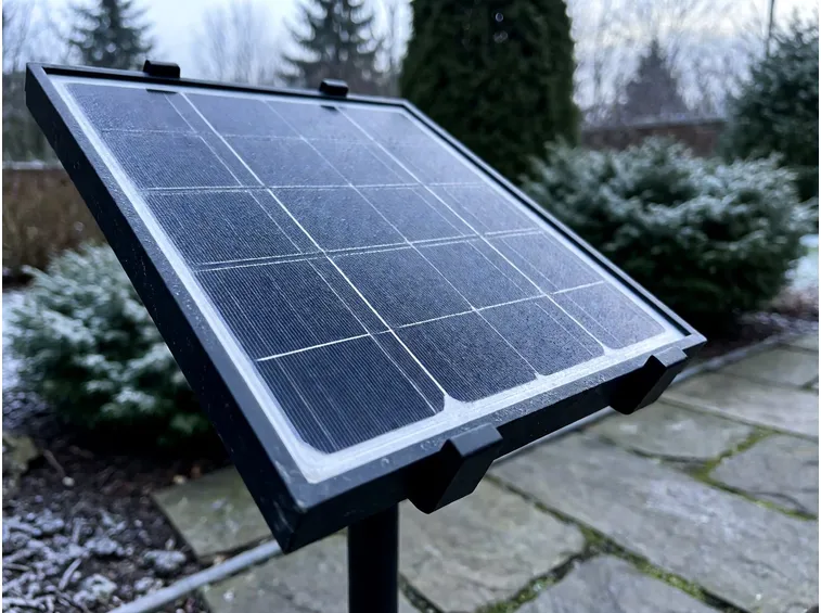 Pannello, batteria e sensore: cosa fa la differenza al freddo
