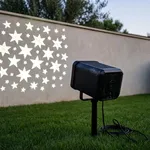 Come funziona un proiettore di luci natalizie per la facciata