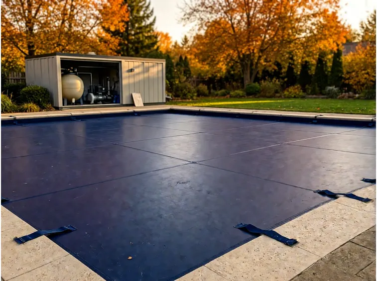 Installazione della copertura invernale