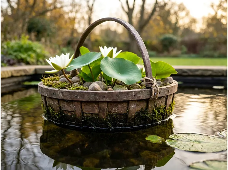 Piante acquatiche: chi resta in acqua e chi va al riparo