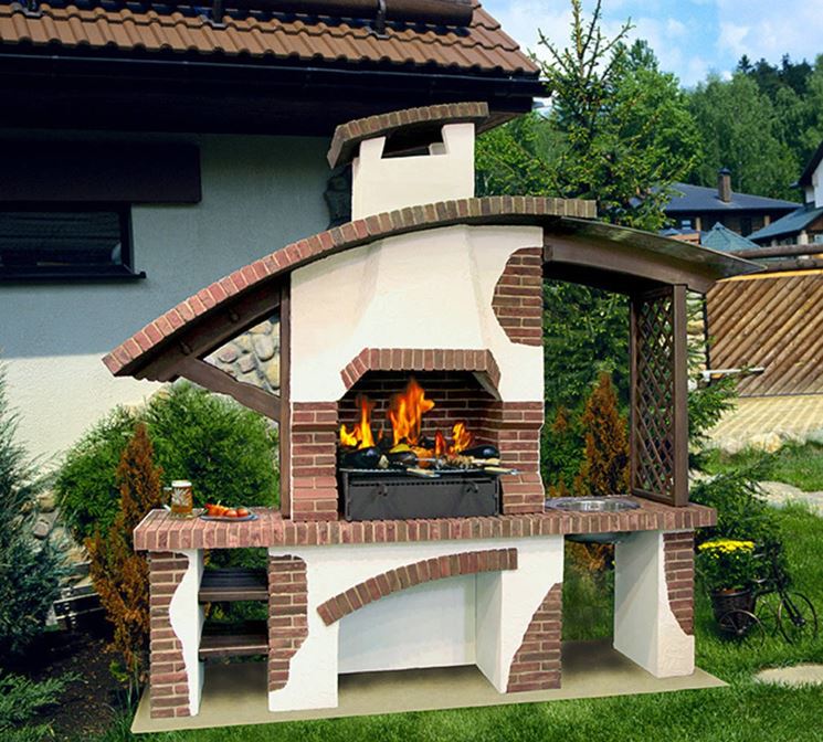 barbecue forno muratura
