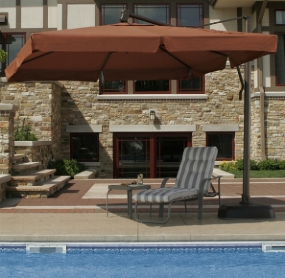 Hillban 2 Tende Di Ricambio Per Ombrellone Da Patio 3 Metri - Protezione UV - 8 Coste - Colore Beige/Elefante